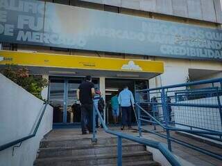 Fachada da Fundação Social do Trabalho em Campo Grande. (Foto: Marcos Maluf)