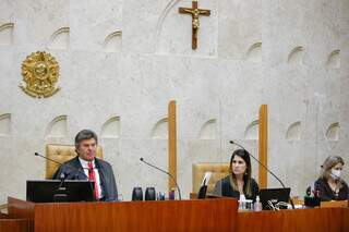 Ministro Luiz Fux preside sessão plenária. (Foto: Fellipe Sampaio/SCO/STF)