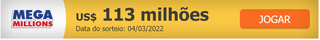 Brasileiro poder&aacute; ganhar R$ 583 milh&otilde;es na Mega Millions na sexta