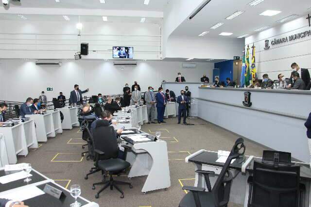 C&acirc;mara de Vereadores da Capital mant&eacute;m vetos do prefeito a cinco projetos