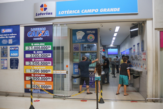 Lotérica Campo Grande, na Rua Brilhante, é a líder de bolões da região. (Foto: Marcos Maluf)