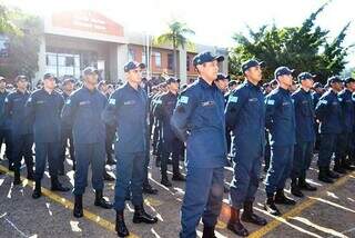 Sargentos da Polícia Militar. (Foto: Divulgação)