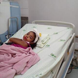 Yasmin Vitória, 9, sofre com insuficiência renal e corre risco caso fique sem hemodiálise. (Foto: Arquivo Pessoal)