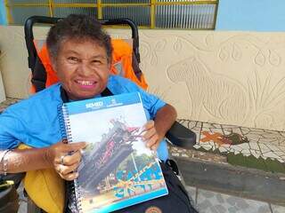 Marileide Andrade Barbosa sonha em aprender a ler e escrever. (Foto: Aletheya Alves)