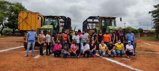 Mulheres participantes de treinamentos realizados pela segunda maior produtora de etanol do País,  Atvos, em Nova Alvorada do Sul (Foto: Divulgação Atvos)