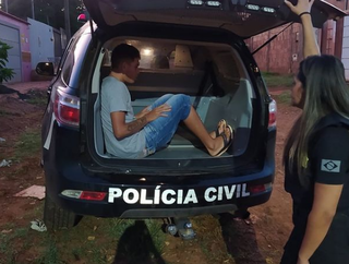 Homem preso pela equipe da Deam nas primeiras horas do dia desta terça-feira. (Foto: Divulgação/Instagram)