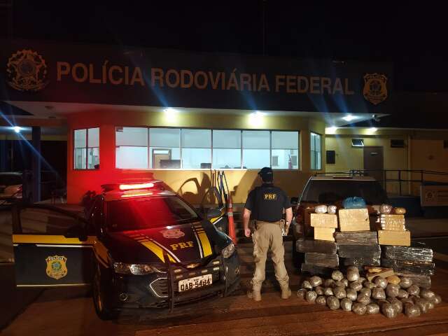 Traficante &eacute; preso a caminho do MT com 410 quilos de drogas 