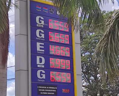 A um dia de reajuste, posto já aumentou litro da gasolina em R$ 0,30