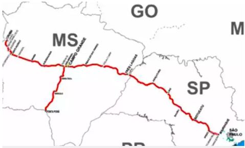 MS e SP traçam estratégias para retomada da ferrovia Malha Oeste 