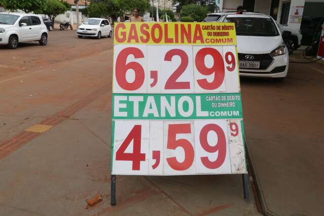 Gasolina pode ultrapassar R$ 7,00 na Capital e j&aacute; preocupa setores econ&ocirc;micos