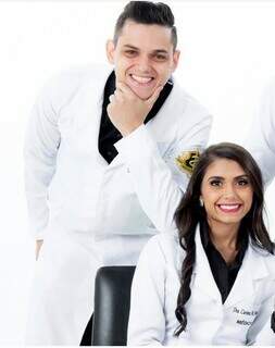 Samir e Carime se formaram juntos em medicina, em 2020. (Foto: Redes Sociais)