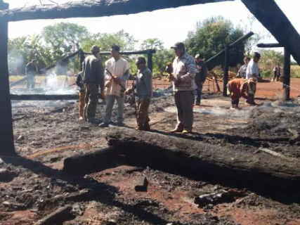 Inc&ecirc;ndios criminosos de casas de reza ind&iacute;genas em MS s&atilde;o denunciados &agrave; ONU