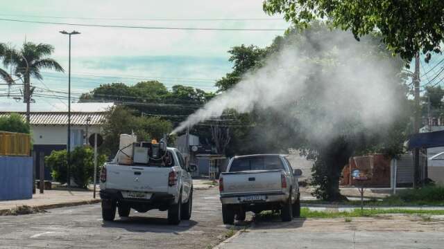 Para refor&ccedil;ar combate &agrave; dengue, fumac&ecirc; circula por 42 bairros da Capital