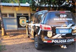 Delegacia de Ribas do Rio Pardo, onde o caso foi registrado. (Foto: Divulgação)