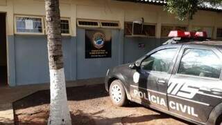 Delegacia de Ribas do Rio Pardo, onde o caso foi registrado. (Foto: Divulgação)