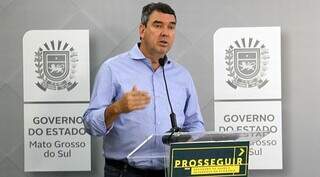 Pré-candidato ao Governo do Estado e atual secretário estadual de Infraestrutura, Eduardo Riedel. (Foto: Divulgação/Governo MS) 