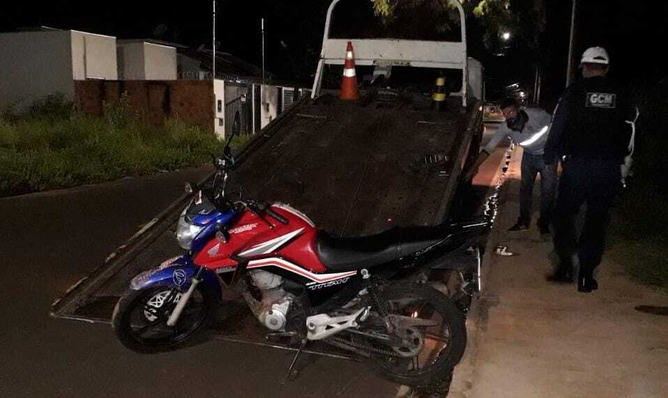 Moto com placa mil grau é apreendida em SC