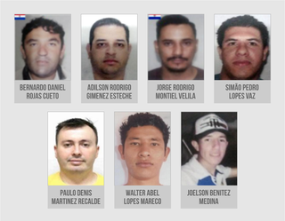 Membros da quadrilha de traficantes identificados pela polícia. (Foto: Divulgação | Bope)