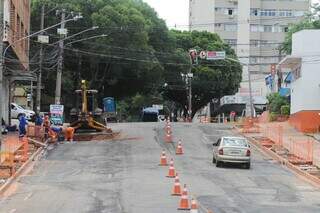 Obras interditam trechos das ruas Marechal Rondon e Rui Barbosa neste s&aacute;bado