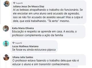 Comentários em publicação sobre o assunto na página do Campo Grande News. Foto: Reprodução/Facebook