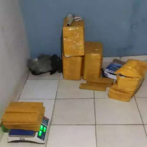 Pol&iacute;cia encontra 98,8 quilos de maconha armazenada em quitinete no Universit&aacute;rio
