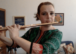 Flautista Celina Charlier se apresentará em Campo Grande. (Foto: Reprodução)