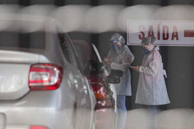 Procura por testes de covid cai na Capital e drive-thru ser&aacute; desativado