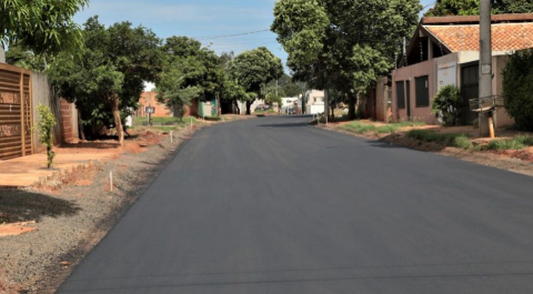 Obras avançam e Rita Veira tem mais de 60% das ruas asfaltadas