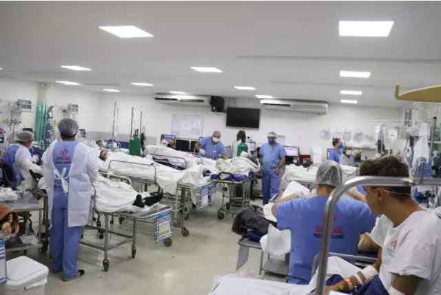 Condenados por crime de tr&acirc;nsito cumprem pena no pronto-socorro de hospital