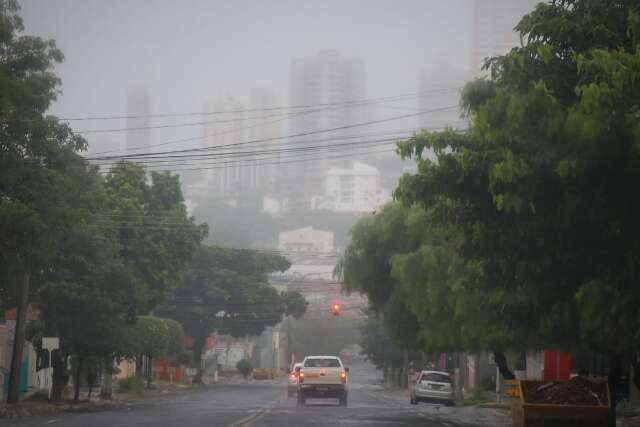 Quarta-feira amanhece fria, garoando e instituto alerta para chuva forte -  Meio Ambiente - Campo Grande News