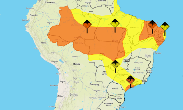 Dia amanhece garoando e previsão é de chuva na maioria das cidades do  Estado - Meio Ambiente - Campo Grande News