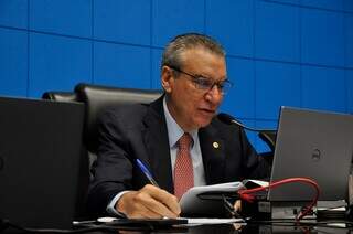 Presidente da Assembleia, Paulo Corrêa. (Foto: Luciana Nassar/Alems)