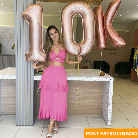 Loja alcança 10k seguidores e presenteia cliente com R$ 2 mil em prêmios