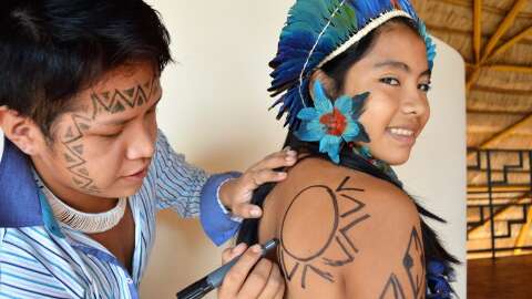 Abril será dedicado à exaltação da cultura indígena na aldeia urbana da Capital 