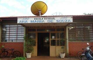 Escola Ana Maria de Souza, em Selvíria. (Foto: Divulgação)
