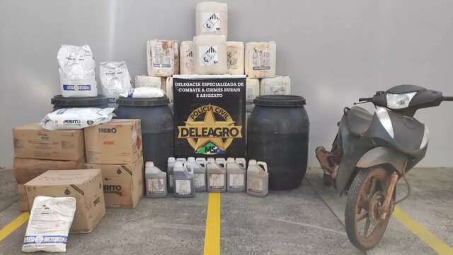 Homem  &eacute; preso em flagrante por venda ilegal de agrot&oacute;xicos