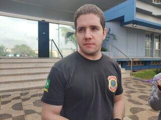 Delegado da PF Glauber Fonseca investigou falso atentado. (Foto: CBN/Campo Grande)