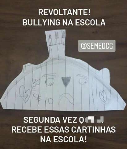 Menino chora por ser alvo de ataques em escola e m&atilde;e exige provid&ecirc;ncias