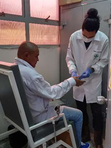 DEH coleta amostras de desconhecidos em institui&ccedil;&otilde;es de assist&ecirc;ncia da Capital 