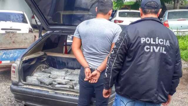 Motorista &eacute; preso com R$ 7 milh&otilde;es em coca&iacute;na que seria enviada para a Europa