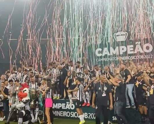 Atl&eacute;tico-MG conquista o tricampeonato com vit&oacute;ria de 3 a 1 sobre o Cruzeiro 