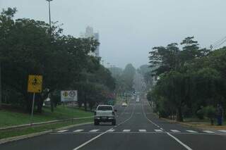 Sábado começou nublado na Capital, que não está sob alerta (Foto: Kisiê Ainoã)
