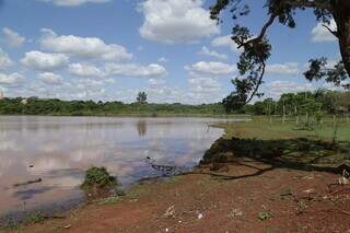 Vista do lago do Amor em Campo Grande (Foto: Kisiê Ainoã | Arquivo)