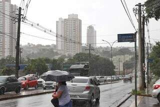 Há previsão de chuvas isoladas para Campo Grande nesta semana. (Foto: Paulo Francis)