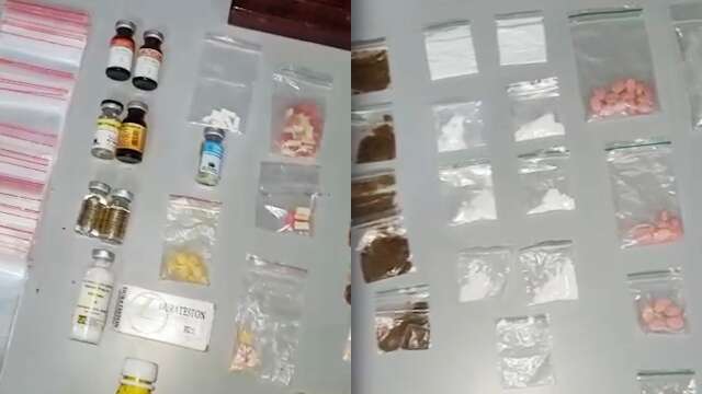 Homem &eacute; preso no Aero Rancho com anabolizantes e drogas sint&eacute;ticas
