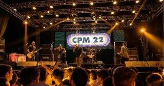 CPM 22 se apresenta em Campo Grande no dia 12 de junho. (Foto: @vitorbido)