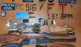 Criminoso preso em opera&ccedil;&atilde;o mantinha f&aacute;brica clandestina de armas e muni&ccedil;&otilde;es 
