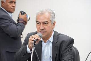 Governador do Estado, Reinaldo Azambuja (PSDB). (Foto: Cyro Clemente)