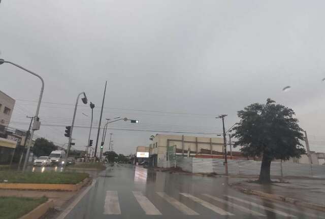 Chuva acumulada em 24 horas j&aacute; supera 120 mm na regi&atilde;o sul de MS