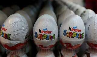Kinder ovo produzido pela Ferrero; a medida vale para todos os produtos fabricados na Bélgica. (Foto: Agência Brasil)
